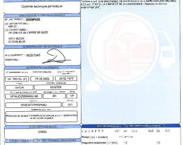 DACIA DUSTER 1.5 BLUEDCI 115ch PRESTIGE BLEU GE-586-WJ