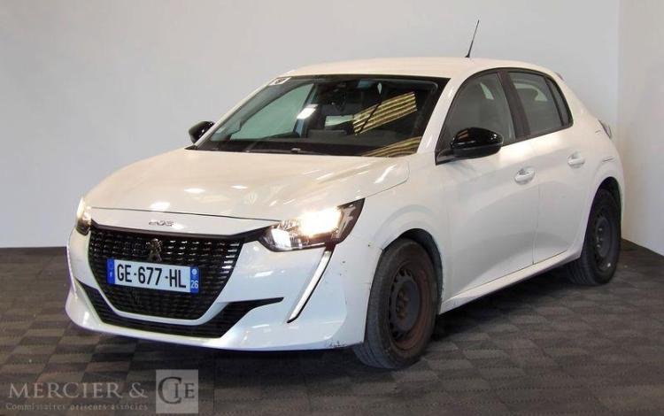 PEUGEOT 208 A,E ACTIVE BLUEHDI vente à pro car depedalage obligatoire BLANC GE-677-HL