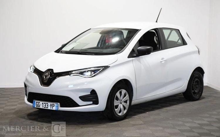RENAULT ZOE 110ch 40KWH ACHAT-INTEGRAL EQUILIBRE BLANC GG-133-YP