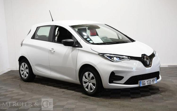RENAULT ZOE 110ch 40KWH ACHAT-INTEGRAL EQUILIBRE BLANC GG-133-YP