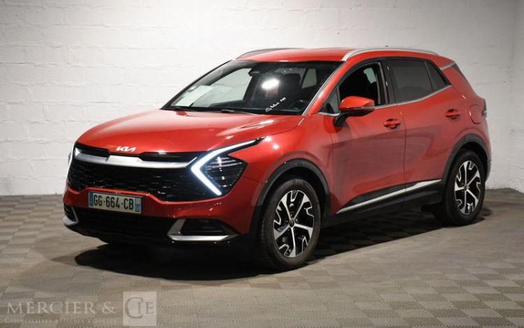 KIA SPORTAGE 1.6 T-GDI 150ch MHEV DESIGN DCT ROUGE GG-664-CB