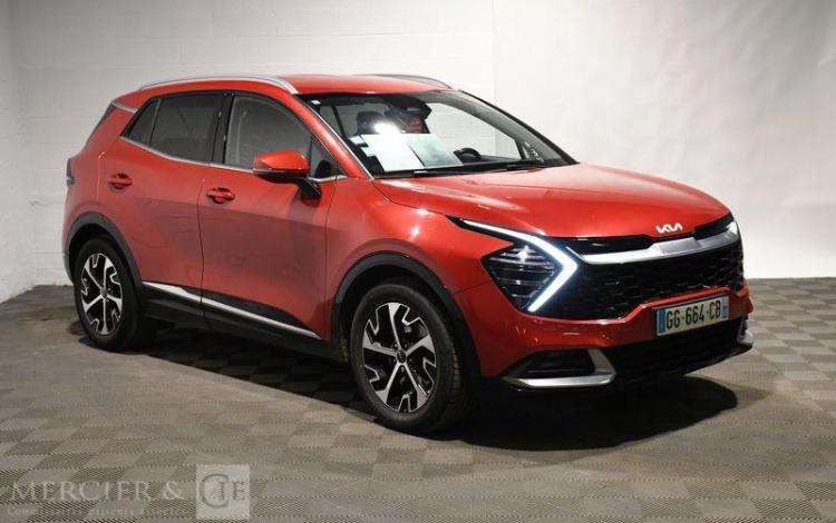 KIA SPORTAGE 1.6 T-GDI 150ch MHEV DESIGN DCT ROUGE GG-664-CB