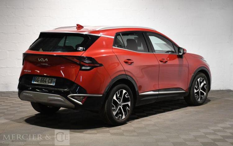 KIA SPORTAGE 1.6 T-GDI 150ch MHEV DESIGN DCT ROUGE GG-664-CB