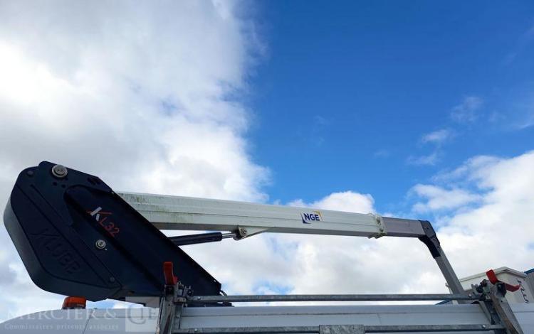 RENAULT MASTER L2H2  NACELLE KLUBB  KL32 – 12 METRES – DIESEL – 680 HEURES – ANNEE 2022 BLANC GG-770-QB