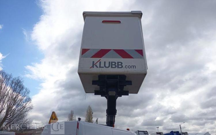 RENAULT MASTER L2H2  NACELLE KLUBB  KL32 – 12 METRES – DIESEL – 680 HEURES – ANNEE 2022 BLANC GG-770-QB