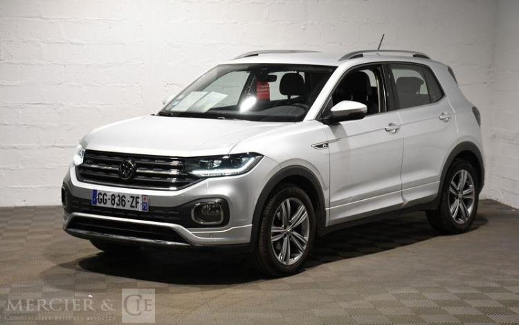 VOLKSWAGEN T-CROSS 1.0 TSI 110ch R-LINE DSG GRIS GG-836-ZF