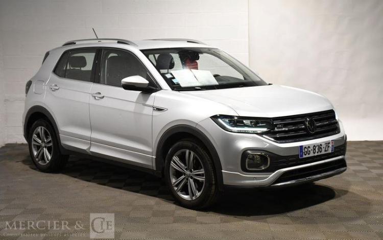 VOLKSWAGEN T-CROSS 1.0 TSI 110ch R-LINE DSG GRIS GG-836-ZF