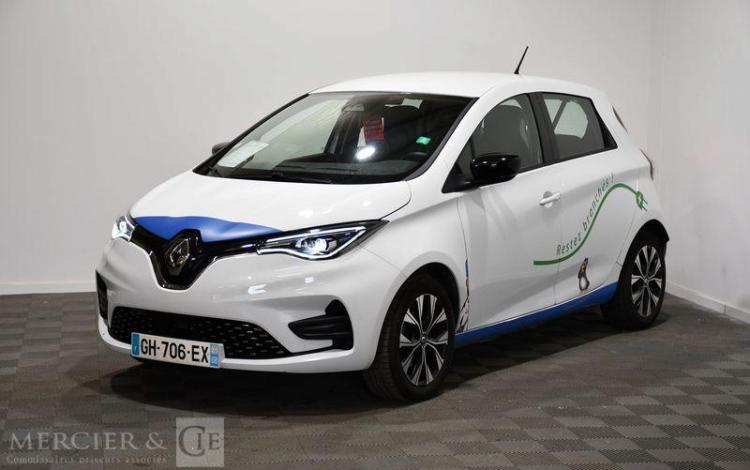 RENAULT ZOE 110ch 40KWH ACHAT-INTEGRAL EVOLUTION BLANC GH-706-EX