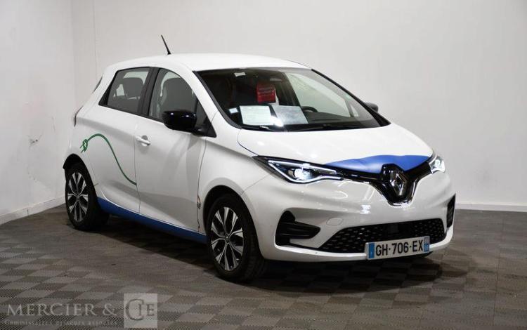 RENAULT ZOE 110ch 40KWH ACHAT-INTEGRAL EVOLUTION BLANC GH-706-EX