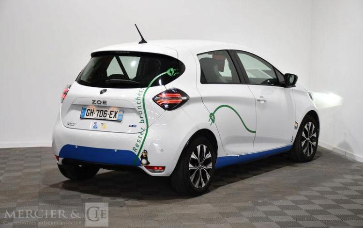 RENAULT ZOE 110ch 40KWH ACHAT-INTEGRAL EVOLUTION BLANC GH-706-EX