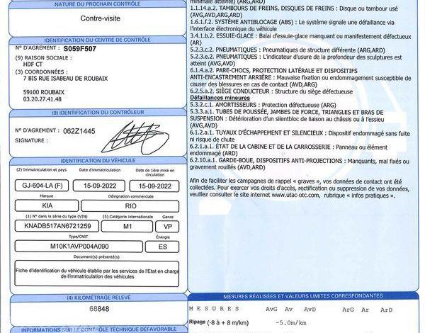 KIA RIO 1.0 T-GDI 100ch ACTIVE NOIR GJ-604-LA