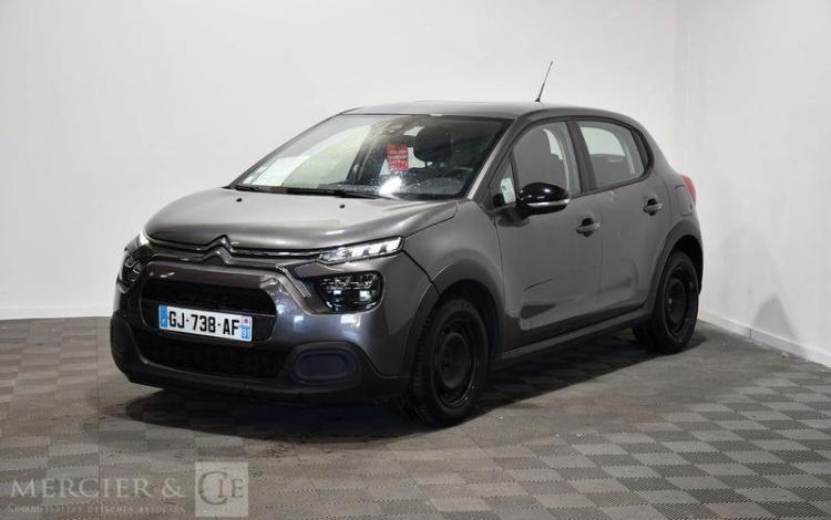 CITROEN C3 A,E PURE TECH 83 S&S FEEL GRIS GJ-738-AF