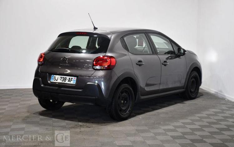 CITROEN C3 A,E PURE TECH 83 S&S FEEL GRIS GJ-738-AF