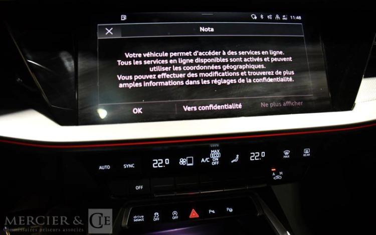 AUDI A3 SPORTBACK 40 TFSI QUATTRO S-TRONIC GRIS GK-124-EC