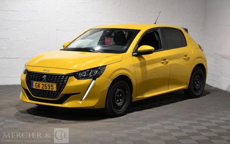 PEUGEOT 208 JAUNE GK2695