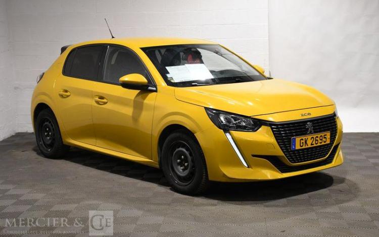 PEUGEOT 208 JAUNE GK2695