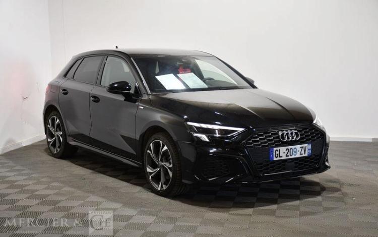 AUDI A3 SPORTBACK 1.5 35 TFSI 150ch MHEV S-LINE S-TRONIC NOIR GL-209-ZV