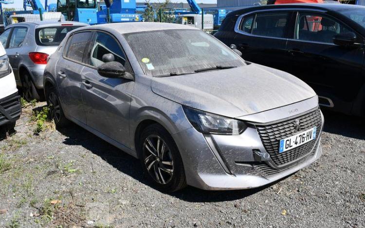 PEUGEOT 208 A,E ALLURE BLUEHDI vente à pro car depedalage obligatoire GRIS GL-476-HV