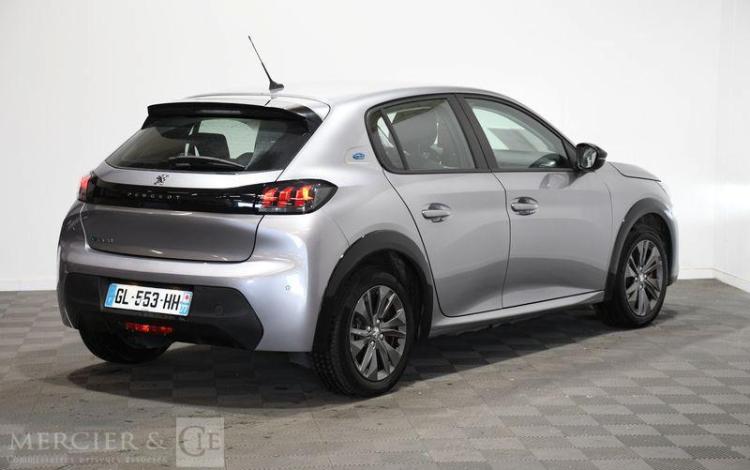 PEUGEOT e-208 135ch 50KWH ACTIVE PACK GRIS GL-553-HH