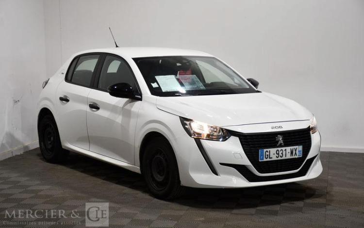 PEUGEOT 208 BLANC GL-931-WX