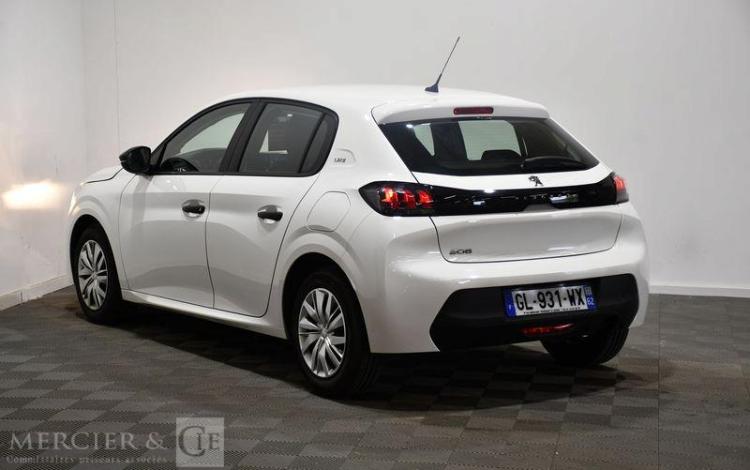 PEUGEOT 208 BLANC GL-931-WX