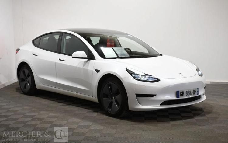 TESLA MODEL 3 ELECTRIC 285 60KWH STANDARD-PLUS BVA BLANC GM-884-QM
