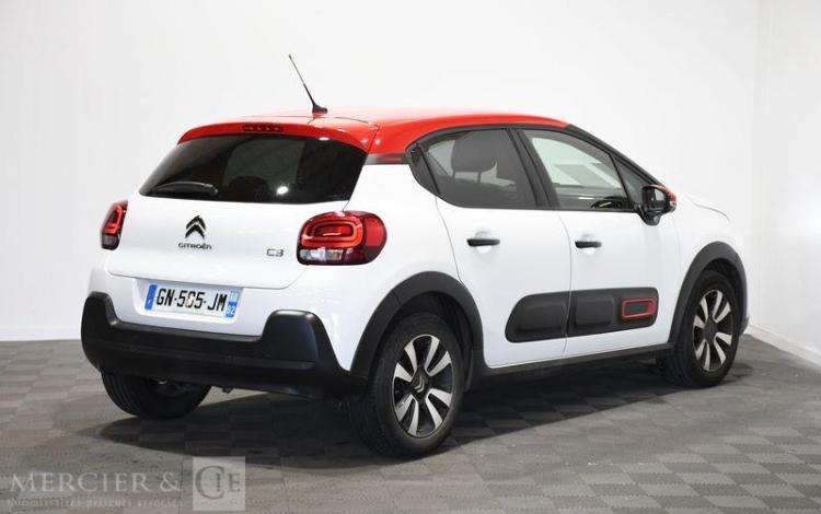 CITROEN C3 PURE TECH 83 S&S SHINE BLANC GN-585-JM