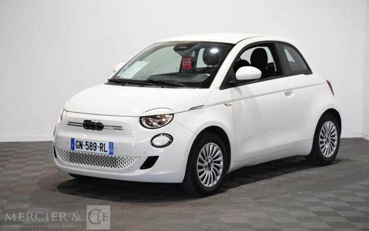 FIAT 500 42 kwh PACK CONFORT BLANC GN-589-RL