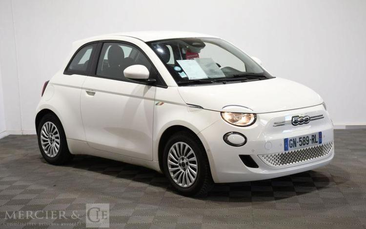 FIAT 500 42 kwh PACK CONFORT BLANC GN-589-RL