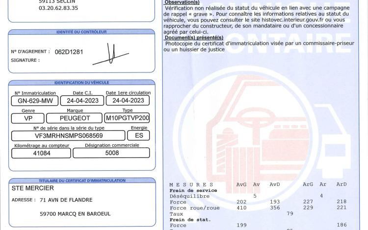 PEUGEOT 5008 1.2 PURETECH 130ch ACTIVE PACK VERT GN-629-MW