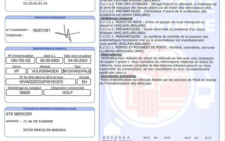 VOLKSWAGEN GOLF VIII 1.0 E-TSI 110 MHEV OPF LIFE PLUS DSG GRIS GN-792-SZ