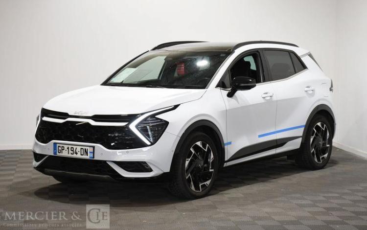 KIA SPORTAGE 1.6 T-GDI 265ch PHEV GT LINE PREMIUM BVA BLANC GP-194-DN