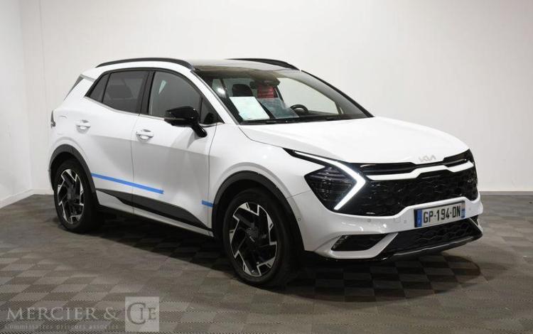 KIA SPORTAGE 1.6 T-GDI 265ch PHEV GT LINE PREMIUM BVA BLANC GP-194-DN