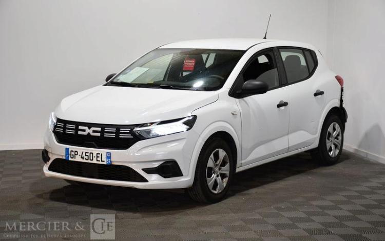 DACIA SANDERO 1.0 SCE 65ch ESSENTIAL BLANC GP-450-EL