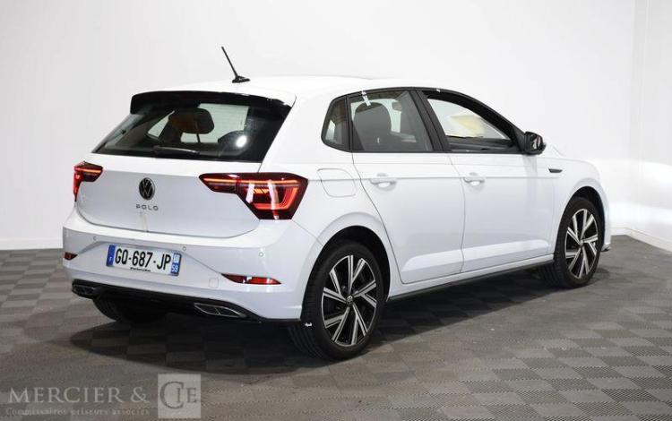 VOLKSWAGEN POLO 1.0 TSI 95ch R-LINE BLANC GQ-687-LP