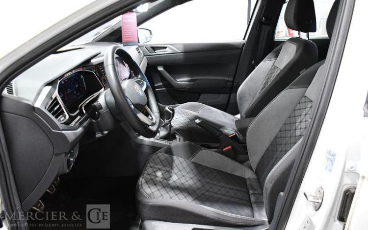 VOLKSWAGEN POLO 1.0 TSI 95ch R-LINE BLANC GQ-687-LP