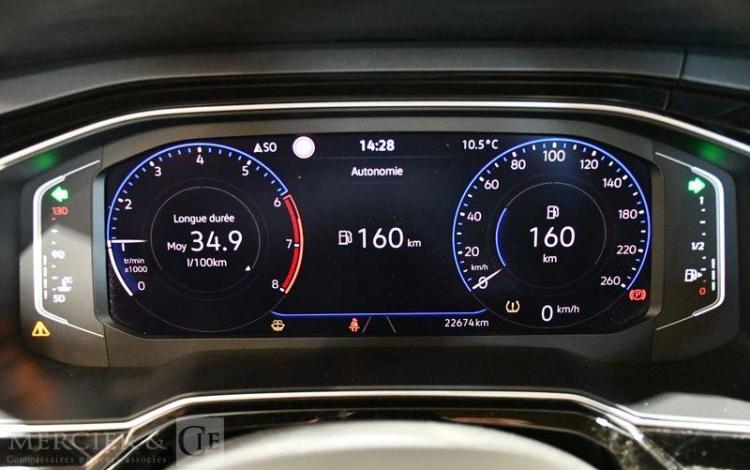 VOLKSWAGEN POLO 1.0 TSI 95ch R-LINE BLANC GQ-687-LP