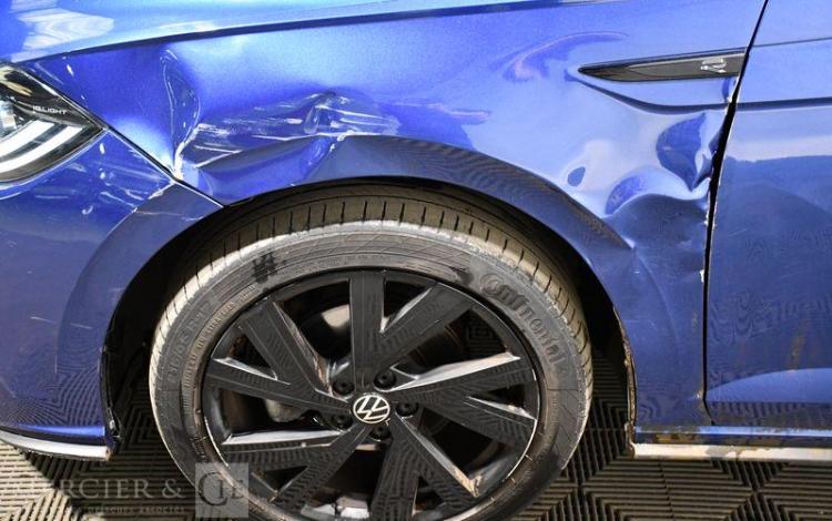 VOLKSWAGEN POLO 1.0 TSI 110ch R-LINE DSG BLEU GS-158-EB