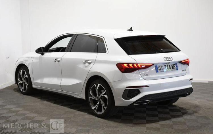 AUDI A3 SPORTBACK 2.0 35 TDI 150ch S-LINE S-TRONIC BLANC GT-744-WF