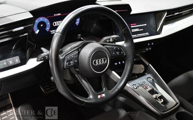 AUDI A3 SPORTBACK 2.0 35 TDI 150ch S-LINE S-TRONIC BLANC GT-744-WF