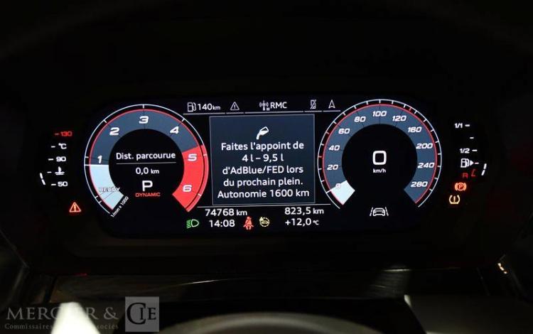 AUDI A3 SPORTBACK 2.0 35 TDI 150ch S-LINE S-TRONIC BLANC GT-744-WF