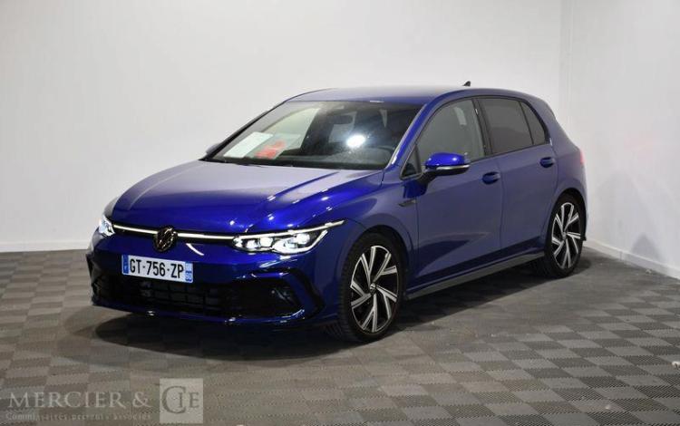 VOLKSWAGEN GOLF A8 1,5 TSI MILD HYBRID 150CH DSG7 BLEU GT-756-ZP