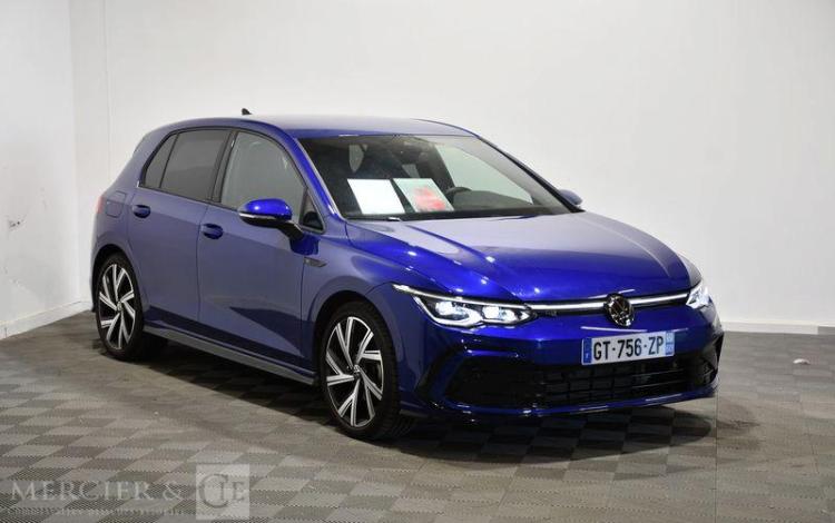 VOLKSWAGEN GOLF A8 1,5 TSI MILD HYBRID 150CH DSG7 BLEU GT-756-ZP