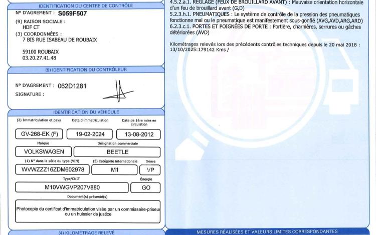 VOLKSWAGEN COCCINELLE 1,6 TDI 105 FENDER EDITION NOIR GV-268-EK