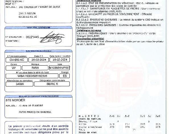BMW X1 1.8 I 140ch M-SPORT SDRIVE BVA GRIS GV-685-KC