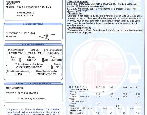 CUPRA FORMENTOR 1.4 E-HYBRID 245ch PHEV VZ DSG GRIS GV-940-WV