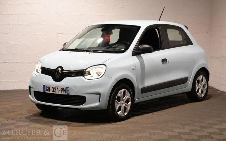 RENAULT TWINGO ELECTRIQUE 80ch 22KWH ACHAT-INTEGRAL AUTHENTIQUE BLEU GW-321-PM