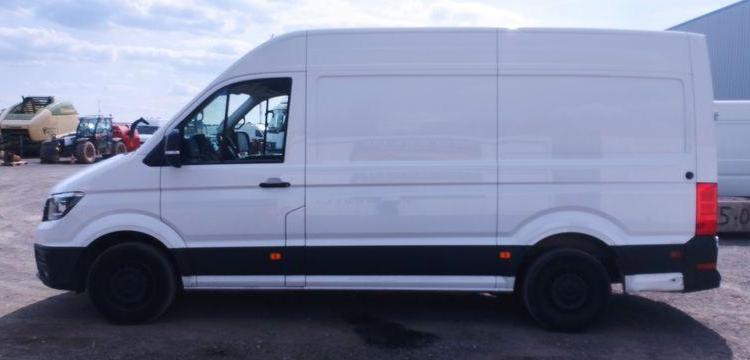 VOLKSWAGEN CRAFTER 2.0 TDI 140ch 3T5 L3H3 BUSINESS BVA BLANC GX-034-HS