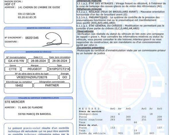 PEUGEOT PARTNER 1.5 BLUEHDI 130ch 950KG L2 XL EAT BLANC GX-416-YW