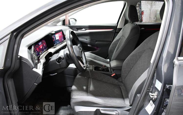 VOLKSWAGEN GOLF 8 1.5 E-TSI 130ch MHEV LIFE PLUS DSG GRIS GX-590-FJ